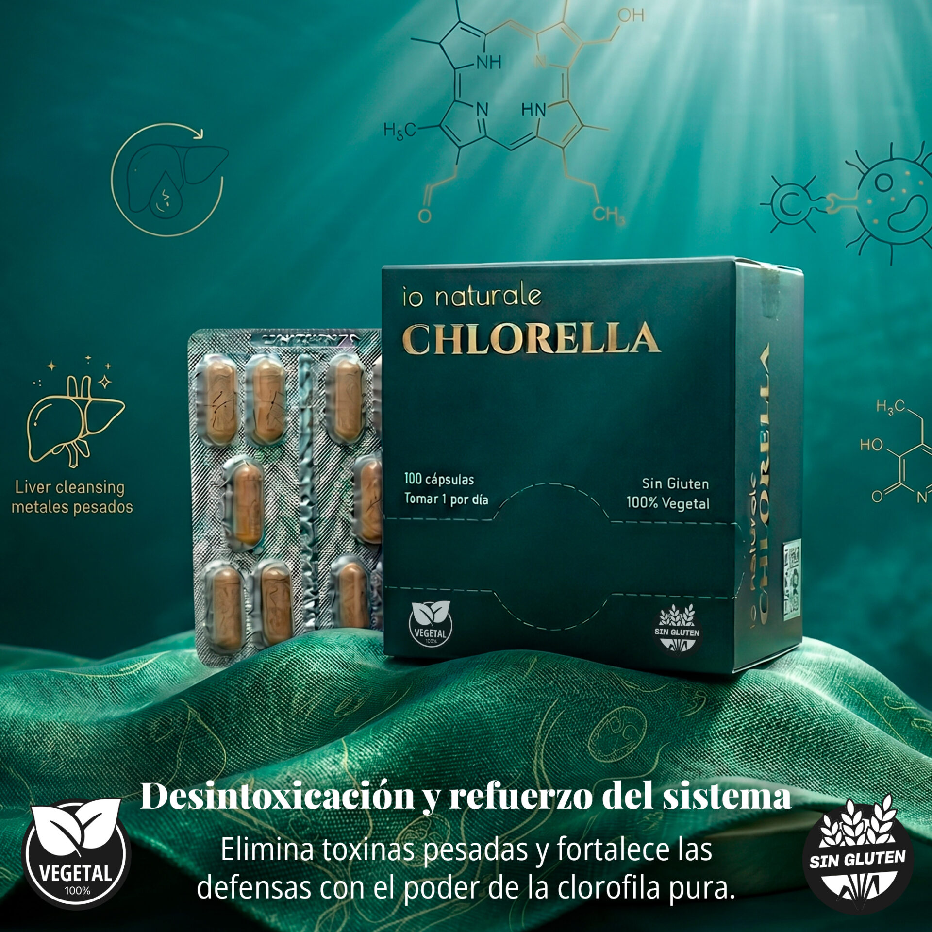 Chlorella + Vitamina B6