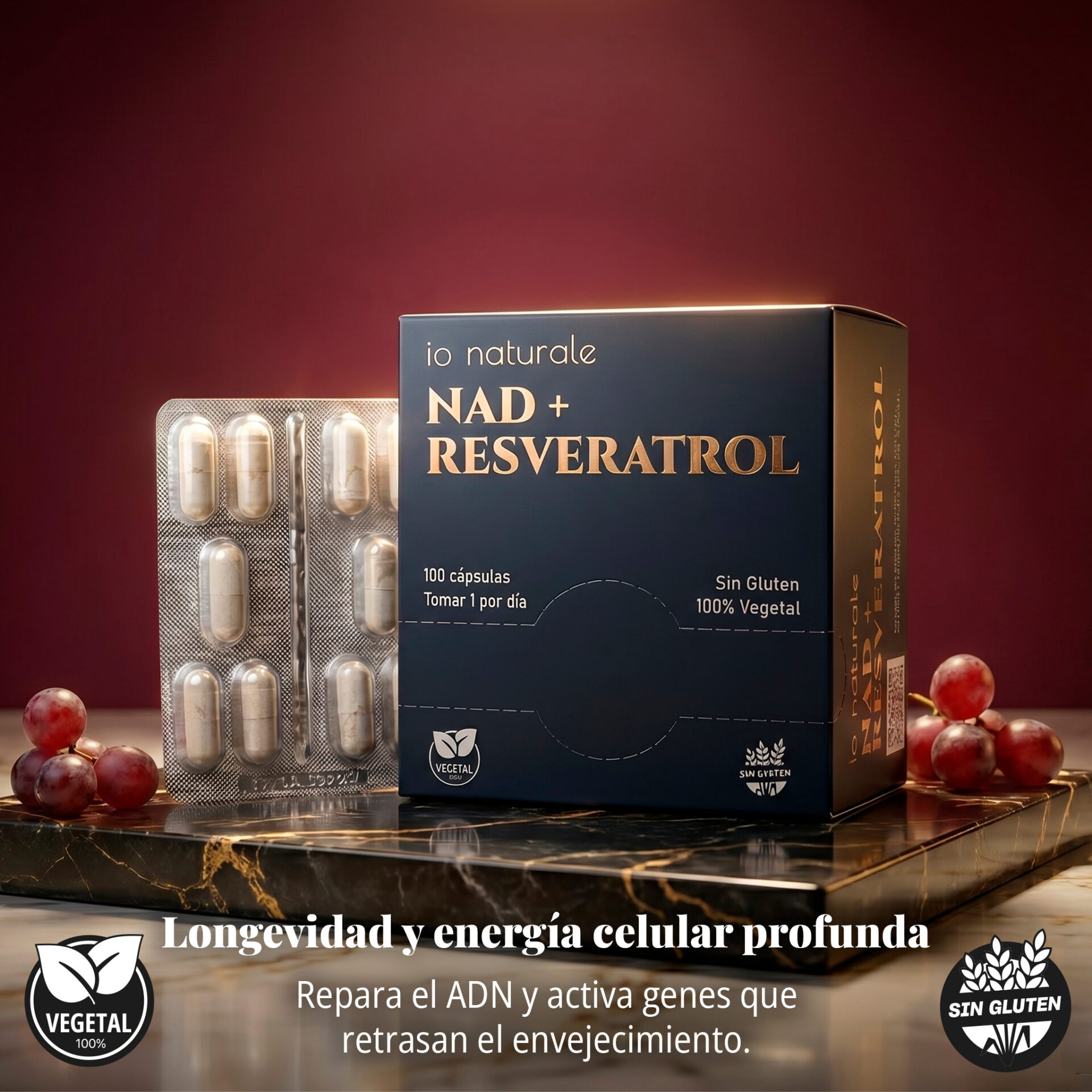 NAD + Resveratrol + B6