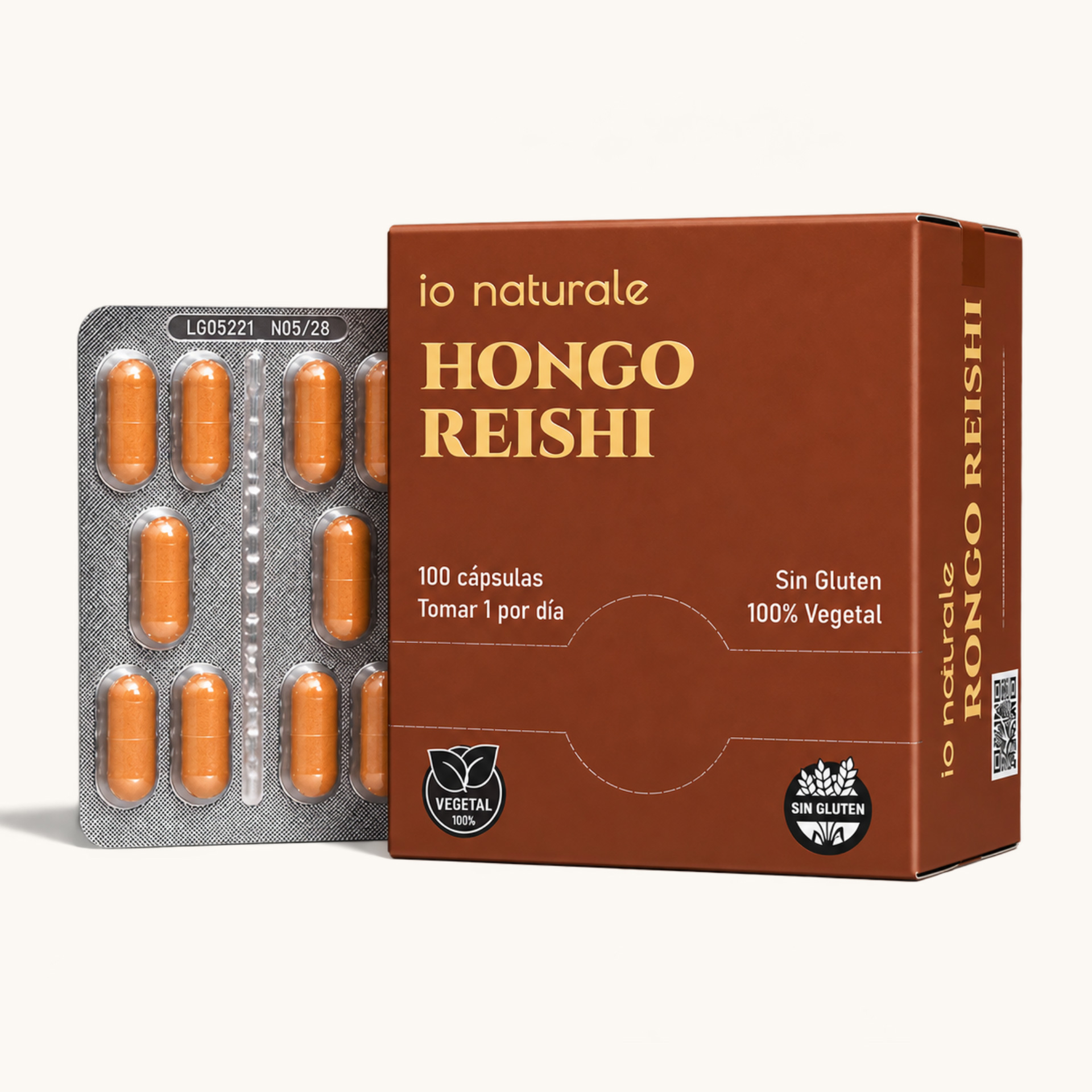 Hongo reishi + vitamina b6