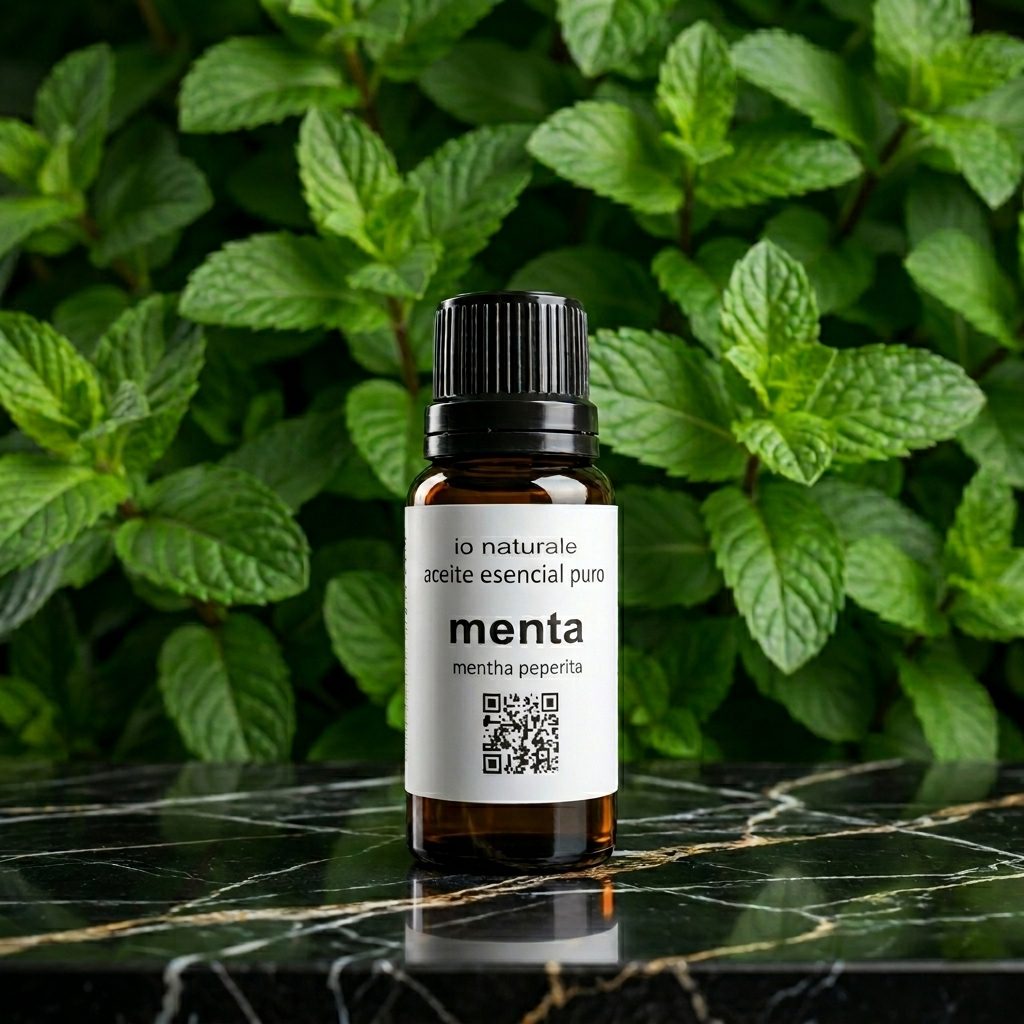 Aceite esencial puro de Menta (Mentha peperita)