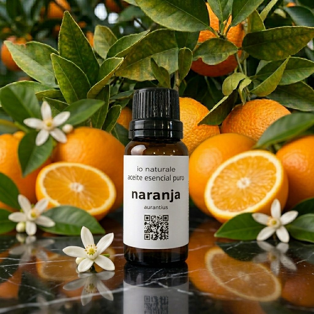 Aceite esencial puro de Naranja (Aurantius)