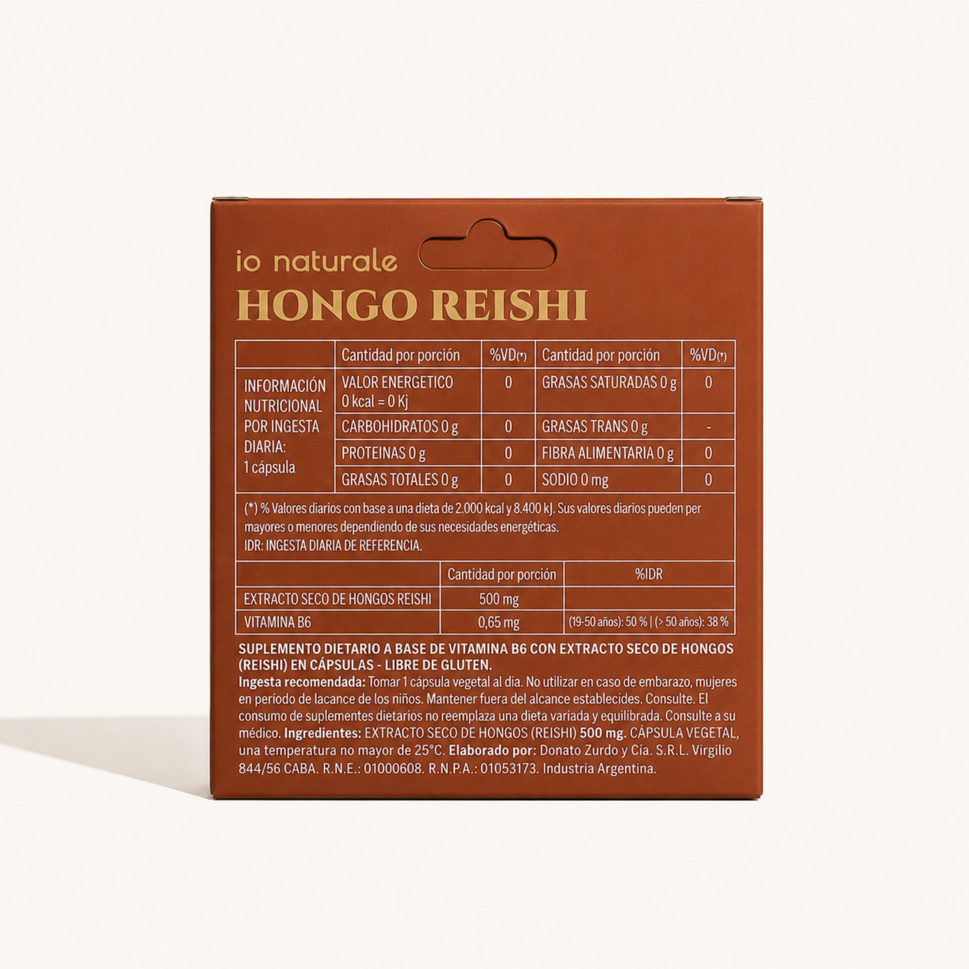 Hongo reishi + vitamina b6 - Imagen 2