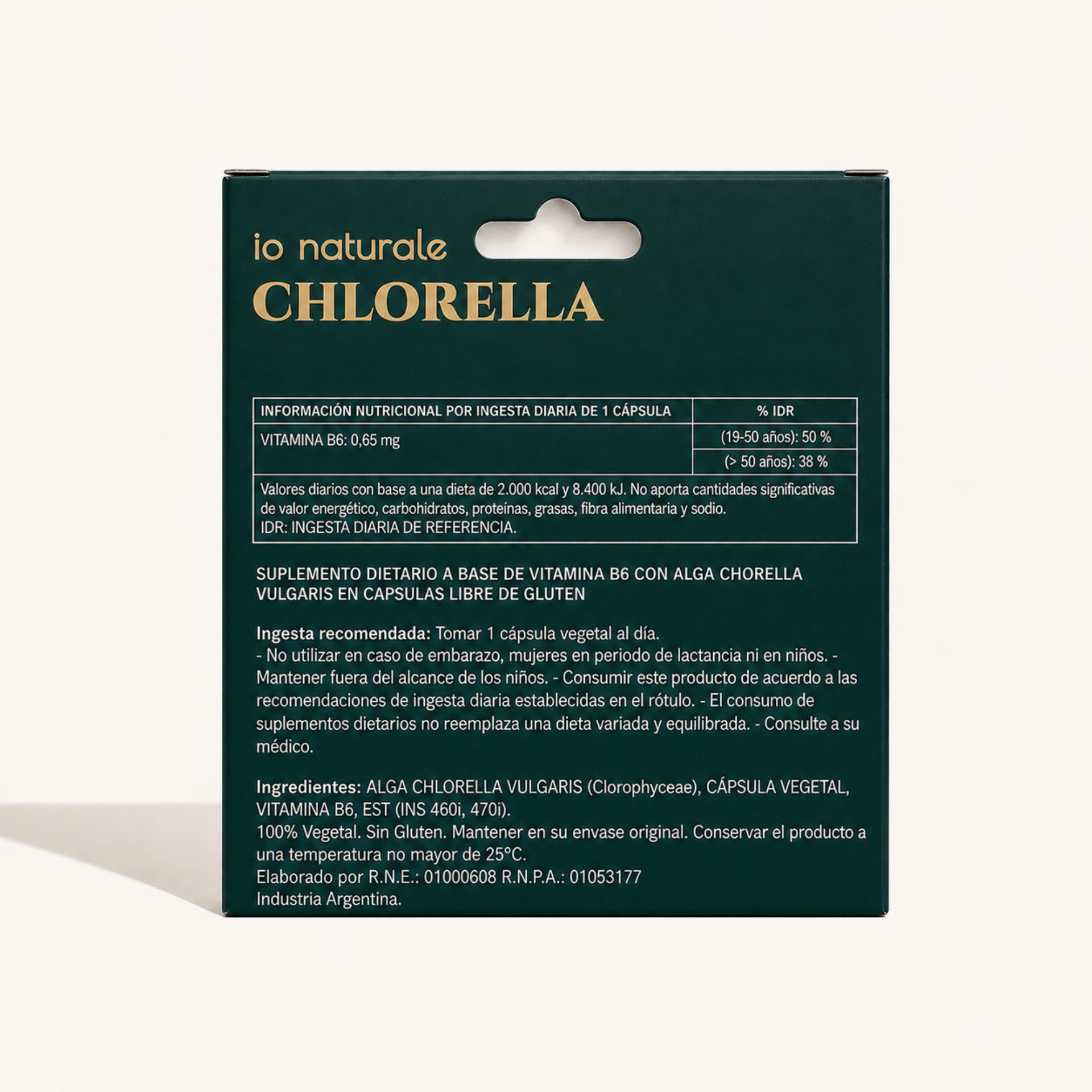 Chlorella + Vitamina B6 - Imagen 2