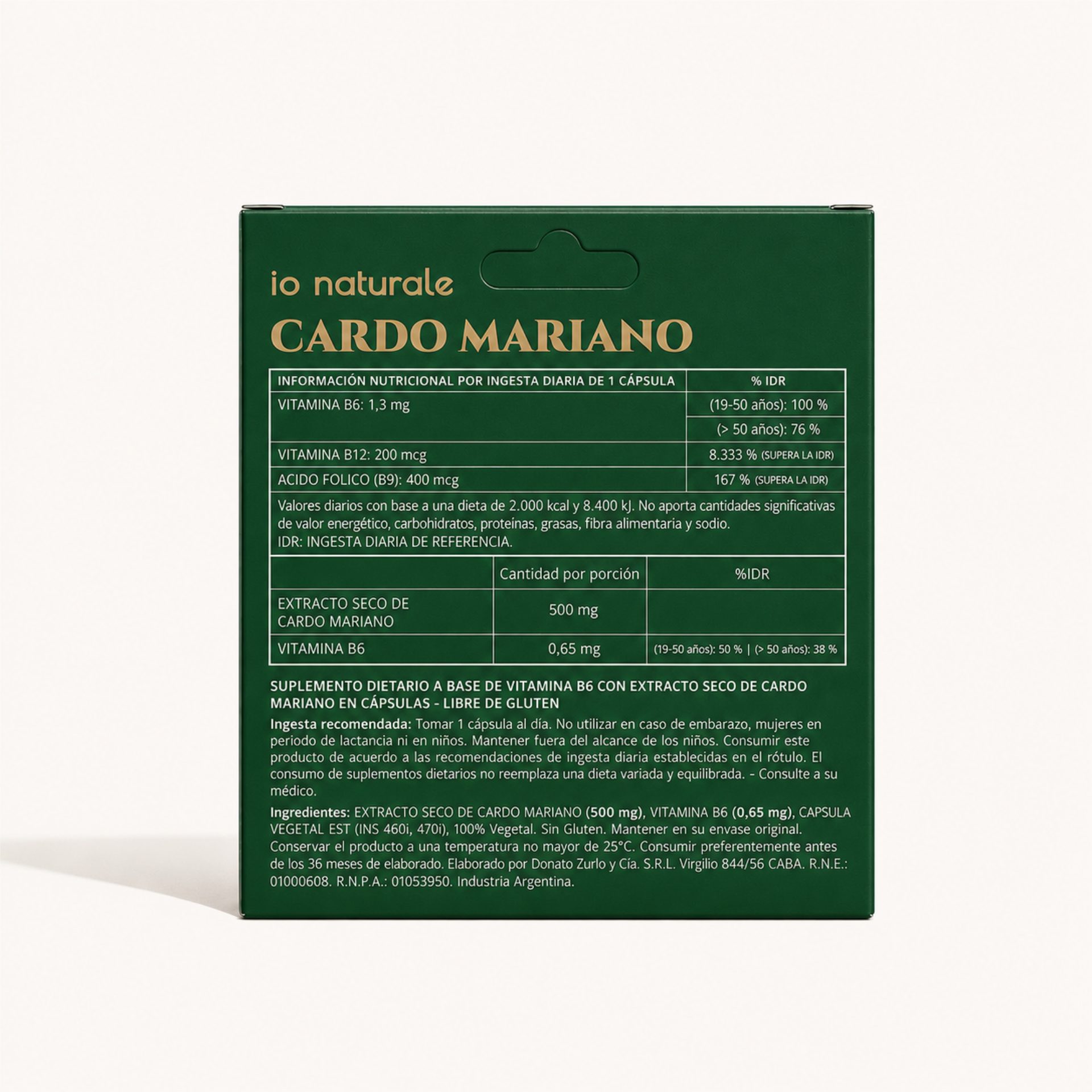Cardo Mariano + Vitamina B6 - Imagen 2